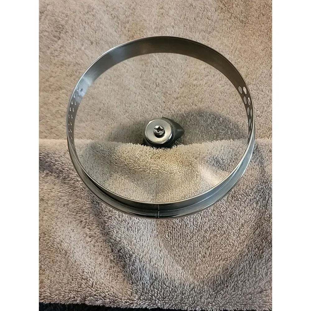 Replacement Farberware‎ Glass Lid W Strainer 5 1/4
